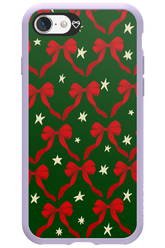 Bow & Stars (Green) - Apple iPhone SE 2022