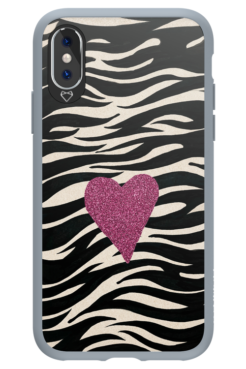 Zebra Heart 2.0 - Apple iPhone XS