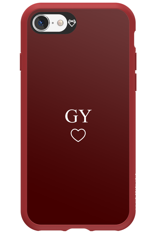 GY Burgundia 2.0 - Apple iPhone 8