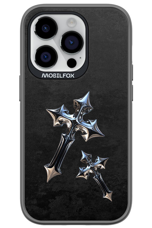 Chrome Crosses - Apple iPhone 14 Pro