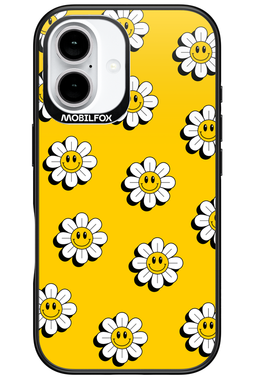 Smiley Flowers - Apple iPhone 16