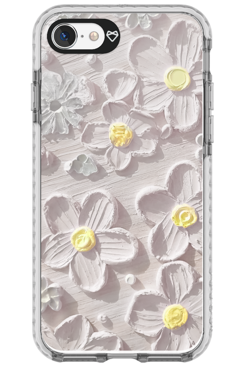 White Flowers 2.0 - Apple iPhone SE 2020