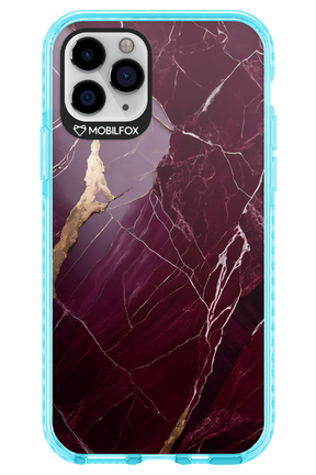 Burgundy Marble - Apple iPhone 11 Pro