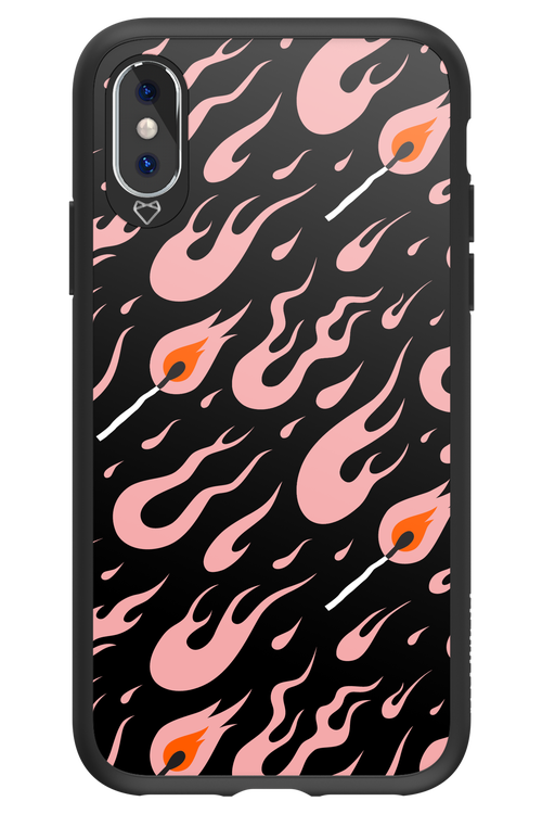 Hot Flames - Apple iPhone X