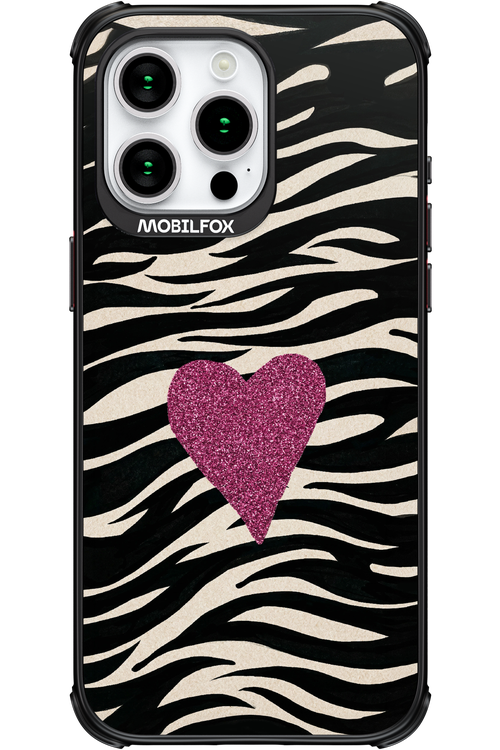Zebra Heart 2.0 - Apple iPhone 15 Pro Max