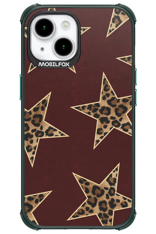 Wild Stars Burgundy - Apple iPhone 15