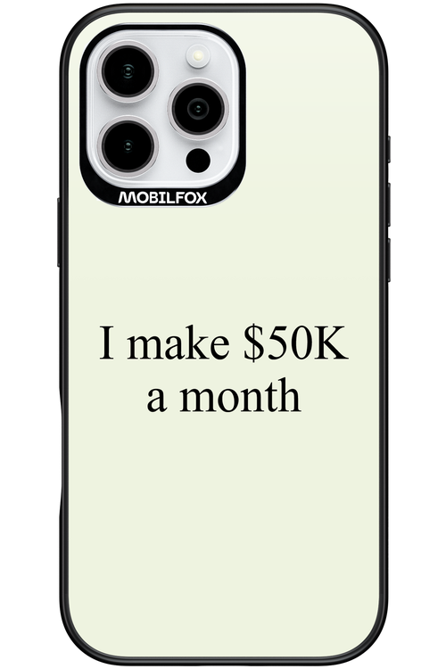 $50K - Apple iPhone 16 Pro Max