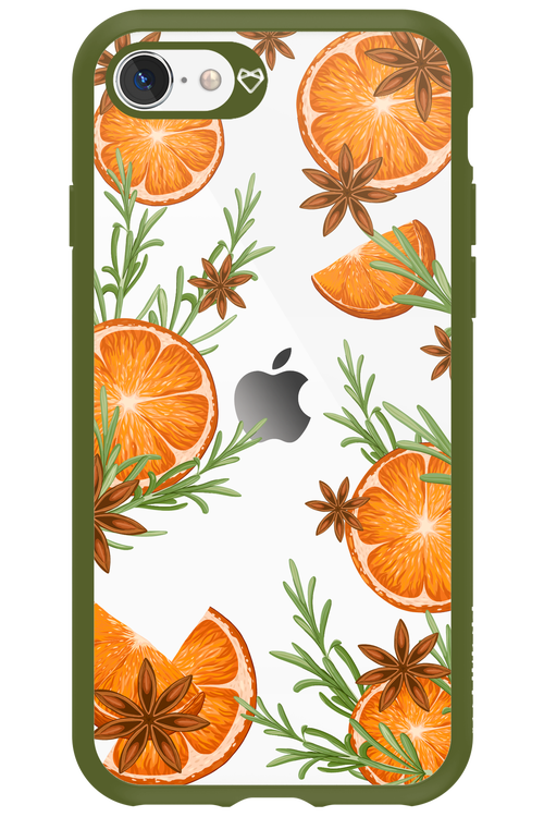 Orange With Star Anise - Apple iPhone SE 2022