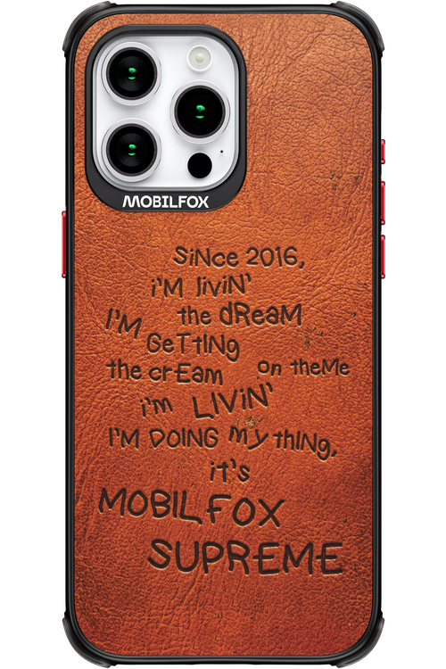 supreme 2.0 - Apple iPhone 15 Pro Max