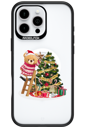 Christmas Bear (Transparent) - Apple iPhone 16 Pro Max