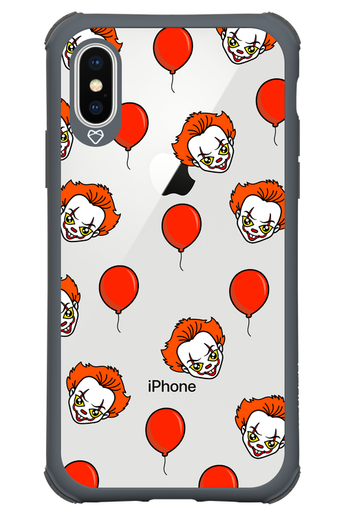 Mystery Clown (Transparent) - Apple iPhone X