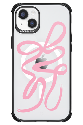 Pink Bow - Apple iPhone 14 Plus