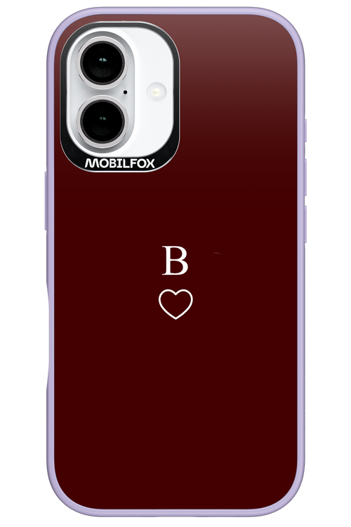 B Burgundia 2.0 - Apple iPhone 16