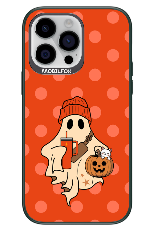 Ghost Girl (Orange) - Apple iPhone 14 Pro Max