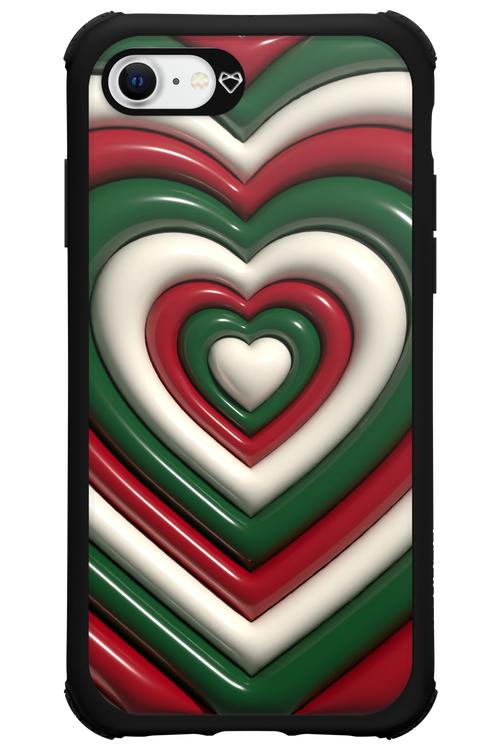 XMAS Hearts - Apple iPhone 7