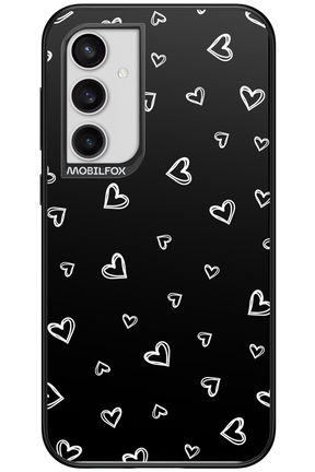 Monochrome Hearts 2.0 - Samsung Galaxy S23 FE