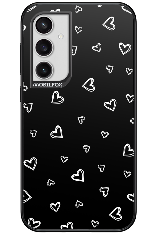 Monochrome Hearts 2.0 - Samsung Galaxy S23 FE
