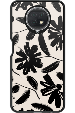 Monochrome Flowerss 2.0 - Xiaomi Redmi Note 9T 5G
