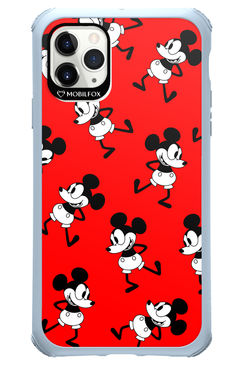 Iconic Mouse (red pattern) - Apple iPhone 11 Pro Max