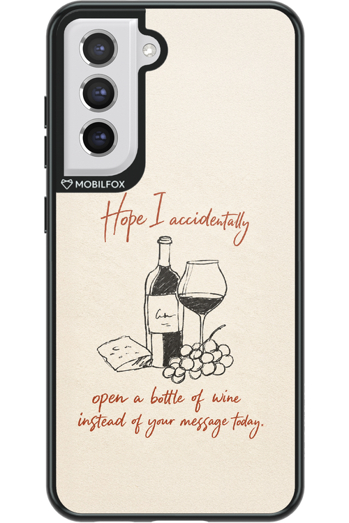 Bottle of wine 2.0 - Samsung Galaxy S21 FE