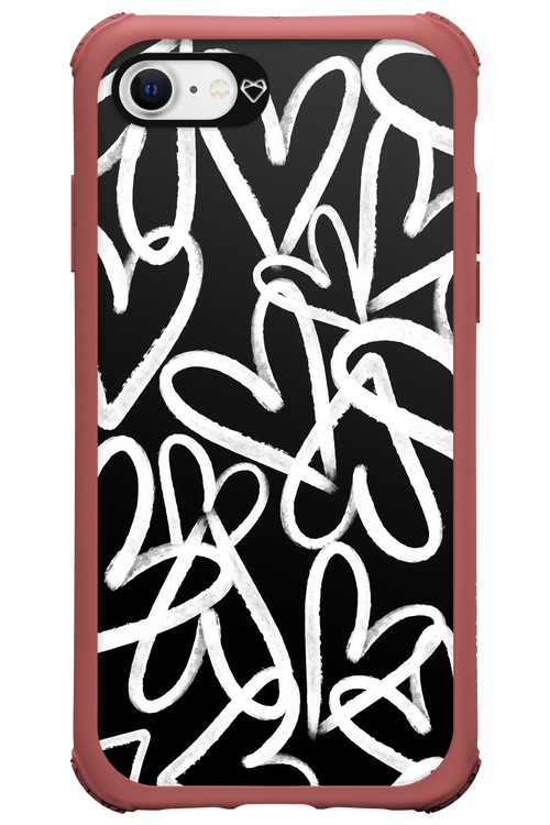 Heart Lines - Apple iPhone 8
