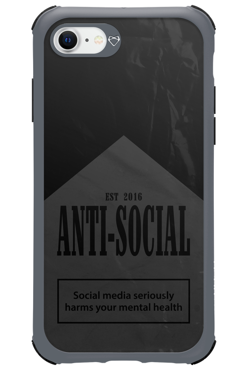 ANTI-SOCIAL (BLVCK) 2.0 - Apple iPhone 8