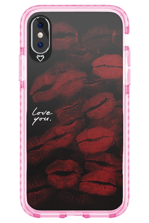LOVE U BLACK - Apple iPhone XS