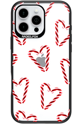 Candy Cane Hearts - Apple iPhone 16 Pro Max