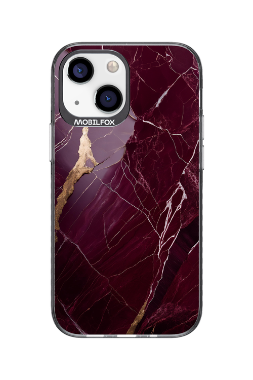 Burgundy Marble - Apple iPhone 13 Mini
