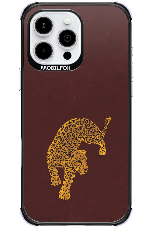 Burgundy Leopard - Apple iPhone 16 Pro Max