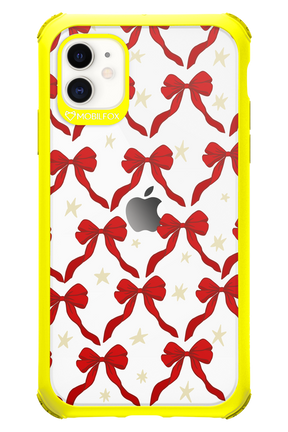 Bow & Stars (Transparent) - Apple iPhone 11