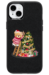 Christmas Bear (Leather) - Apple iPhone 14 Plus