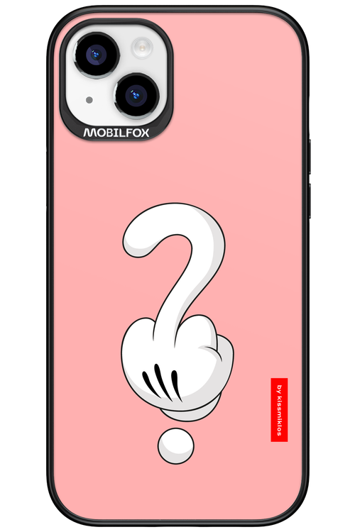 Fuck Hand (Pink) 2.0 - Apple iPhone 15 Plus