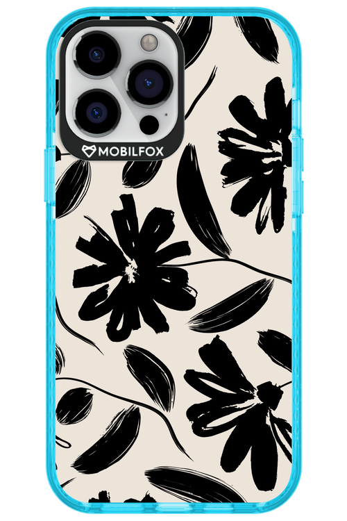 Monochrome Flowerss 2.0 - Apple iPhone 13 Pro Max
