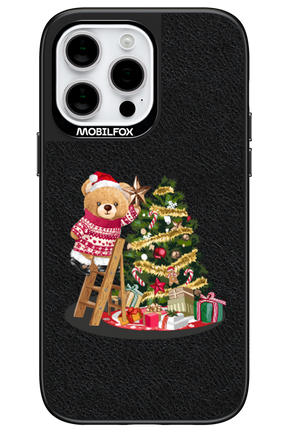 Christmas Bear (Leather) - Apple iPhone 14 Pro Max
