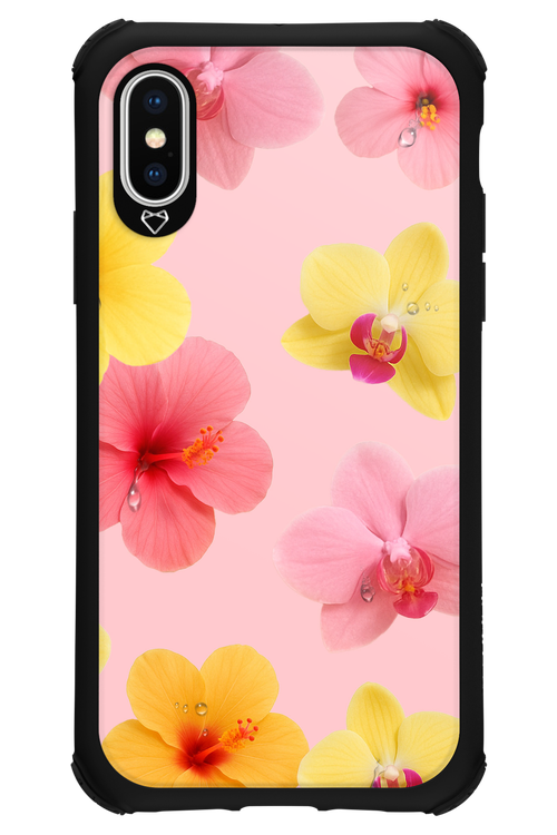 Sunset Flowers - Apple iPhone XS