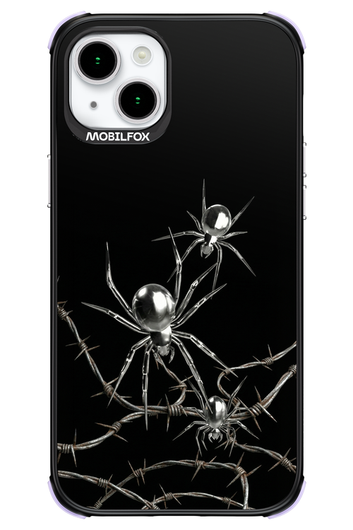 Silver Spiderz 2.0 - Apple iPhone 15 Plus