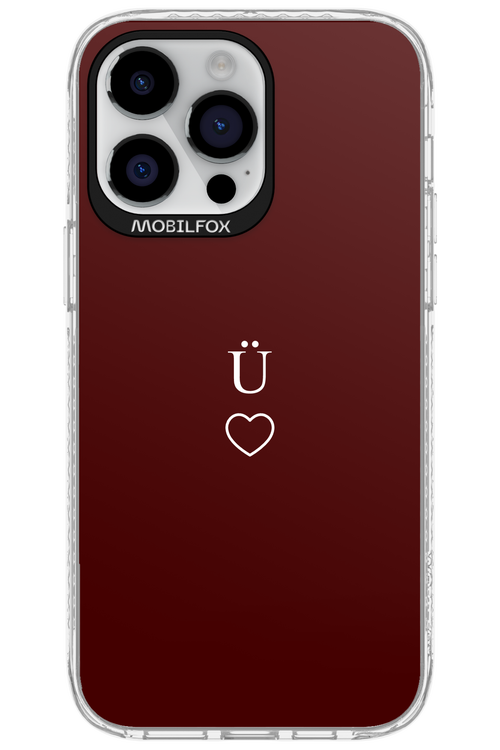 U Burgundia II 2.0 - Apple iPhone 14 Pro Max