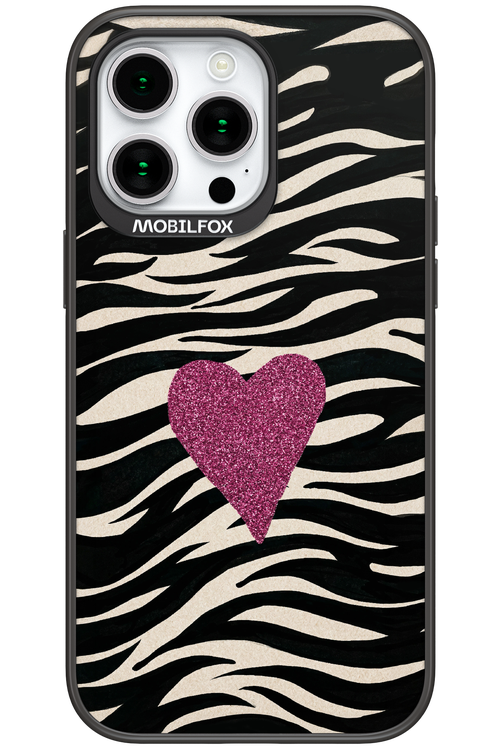 Zebra Heart 2.0 - Apple iPhone 15 Pro Max