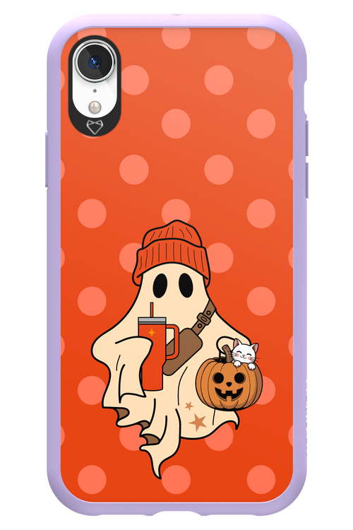 Ghost Girl (Orange) - Apple iPhone XR