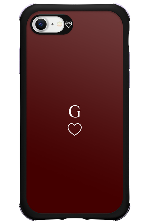 G Burgundia 2.0 - Apple iPhone 8