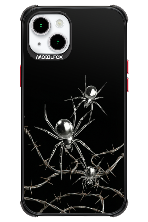 Silver Spiderz 2.0 - Apple iPhone 15 Plus