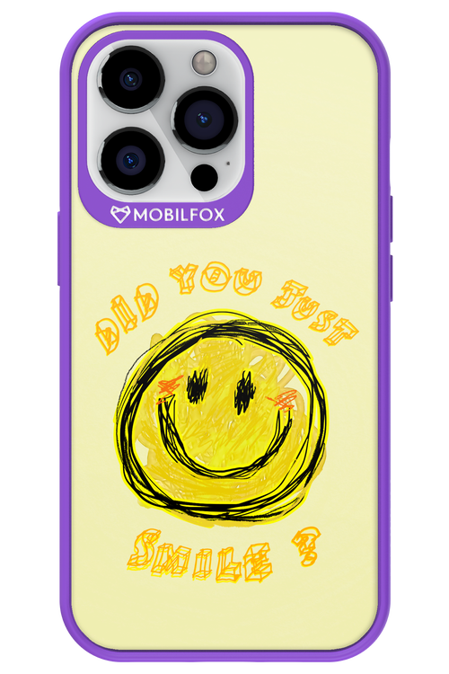 Crayon Smiley - Apple iPhone 13 Pro