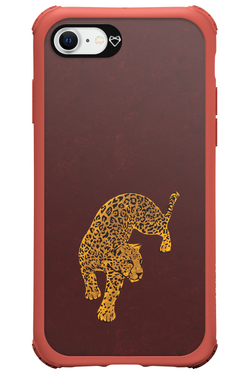 Burgundy Leopard - Apple iPhone 8