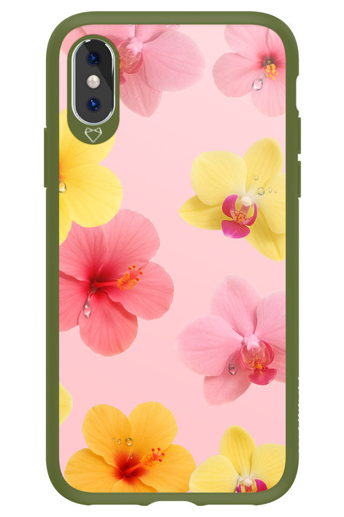 Sunset Flowers - Apple iPhone XS