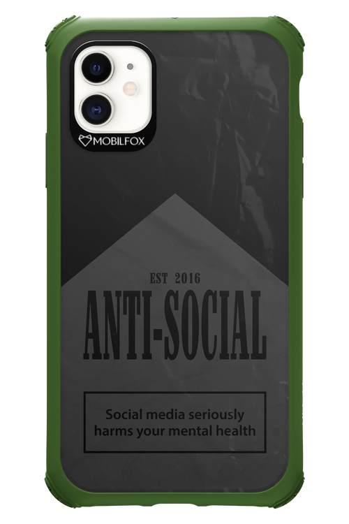 ANTI-SOCIAL (BLVCK) 2.0 - Apple iPhone 11