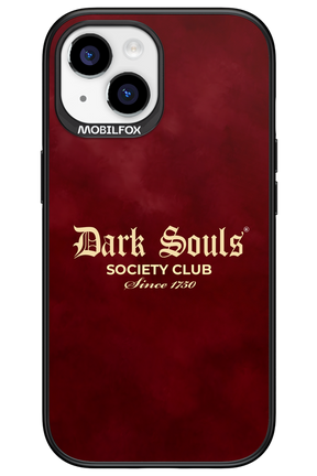 Dark Souls (Burgundy) - Apple iPhone 15