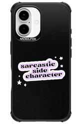 Sarcastic Black - Apple iPhone 16