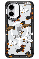 Scary Dachshund (Transparent) - Apple iPhone 16
