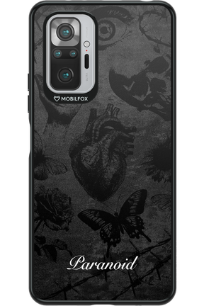 Paranoid (Black) - Xiaomi Redmi Note 10S